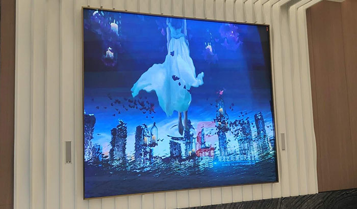 溫州蒼南學(xué)府P2小間距LED顯示屏項目