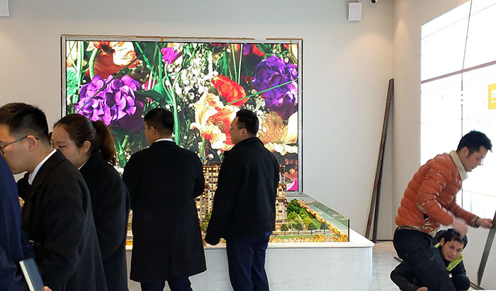 溫州蒼南學府P2小間距LED顯示屏項目